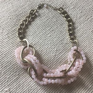 Anthropologie chain/bead statement necklace